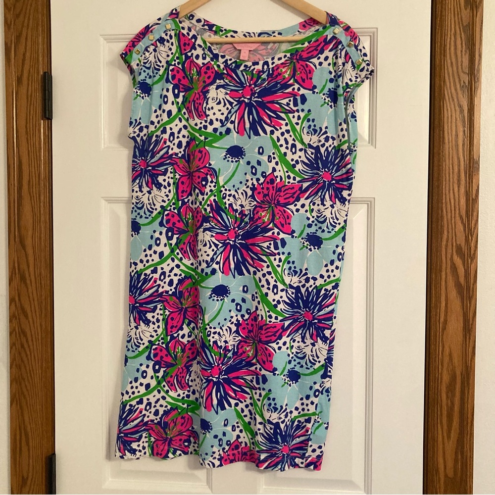 Lilly Pulitzer Robyn t-shirt dress M, EUC
